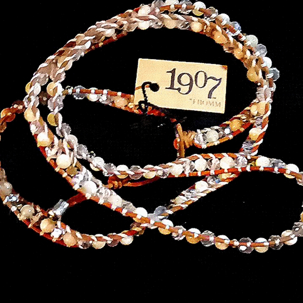 Necklace with crystal beads?